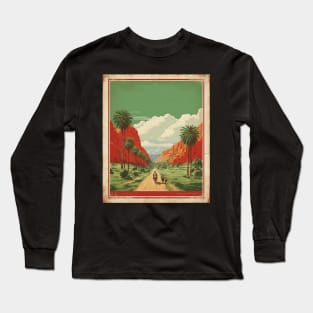 Cessnock Australia Vintage Travel Poster Tourism Art Long Sleeve T-Shirt